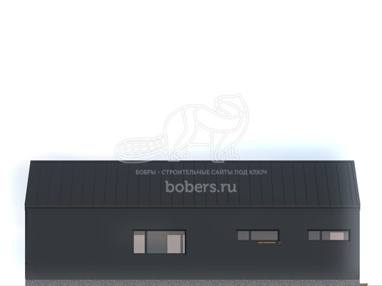 3d проект ДБХ042 - фасад 4</div>