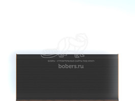 3d проект ДБХ052 - фасад 2
