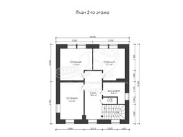 3d проект ДГ005 - планировка 2 этажа</div>