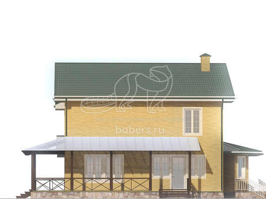 3d проект ДГ005 - фасад 4</div>