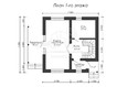 3d проект ДГ006 - планировка 1 этажа (превью)