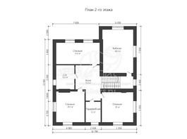 3d проект ДГ018 - планировка 2 этажа</div>