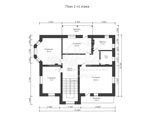 3d проект ДГ020 - планировка 2 этажа</div>