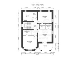 3d проект ДГ027 - планировка 2 этажа</div>