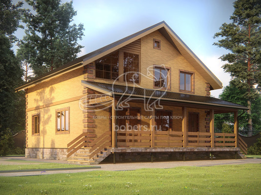 3d проект ДГ030 - вид спереди