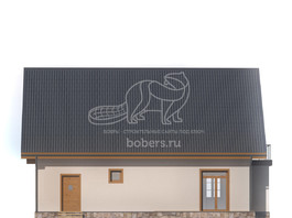 3d проект ДГ047 - фасад 3
