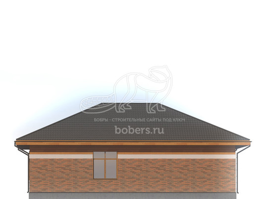 3d проект ДГ053 - фасад 3