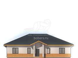 3d проект ДГ057 - фасад 3