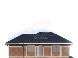 3d проект ДГ058 - фасад 1