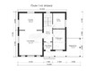 3d проект ДГ060 - планировка 1 этажа (превью)