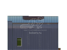 3d проект ДХ001 - фасад 3