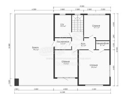 3d проект ДХ010 - планировка 2 этажа</div>
