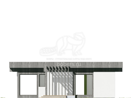 3d проект ДХ013 - фасад 4</div>