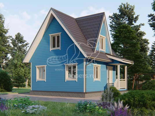 3d проект ДК004 - вид спереди