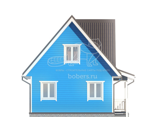 3d проект ДК004 - фасад 4</div>