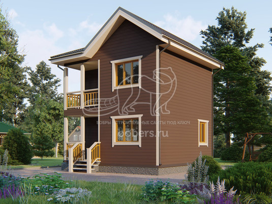 3d проект ДК020 - вид спереди