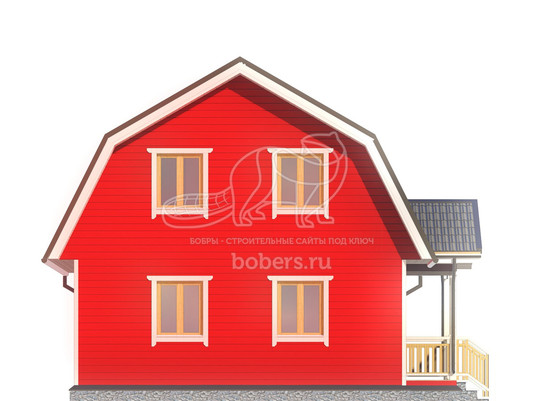 3d проект ДК021 - фасад 4</div>