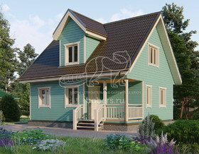 Готовый 3d проект ДК025 в голубой расцветке</div>