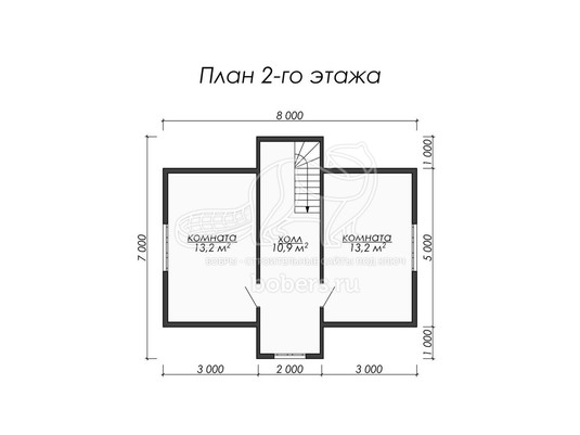 3d проект ДК025 - планировка 2 этажа</div>