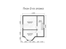 3d проект ДК030 - планировка 2 этажа</div>