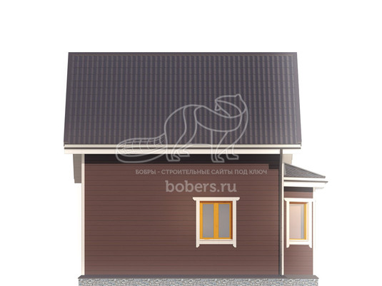 3d проект ДК030 - фасад 3