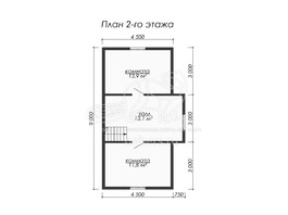3d проект ДК037 - планировка 2 этажа</div>
