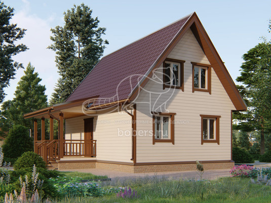 3d проект ДК038 - вид спереди