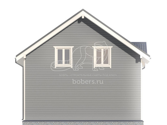 3d проект ДК045 - фасад 3