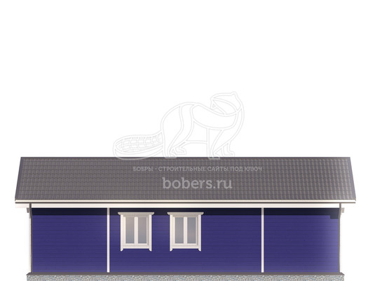 3d проект ДК003 - фасад 3