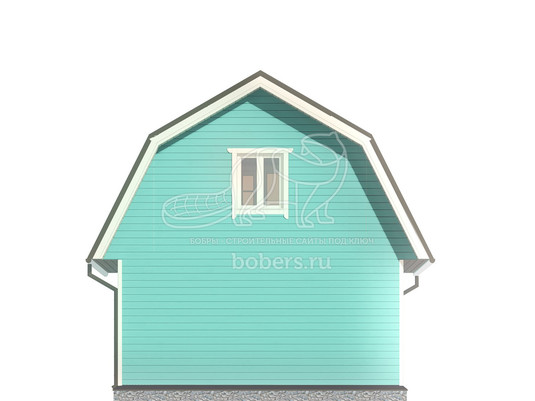 3d проект ДК049 - фасад 3