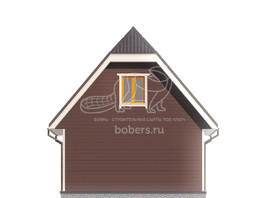 3d проект ДК050 - фасад 3