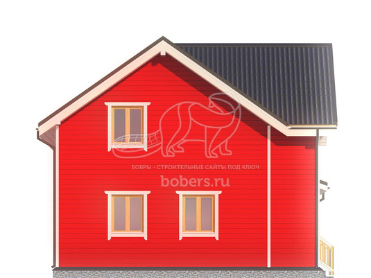 3d проект ДК051 - фасад 4</div>