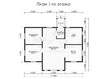 3d проект ДК052 - планировка 1 этажа</div> (превью)