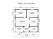 3d проект ДК055 - планировка 1 этажа</div> (превью)