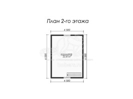 3d проект ДК056 - планировка 2 этажа</div>