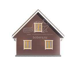 3d проект ДК060 - фасад 3