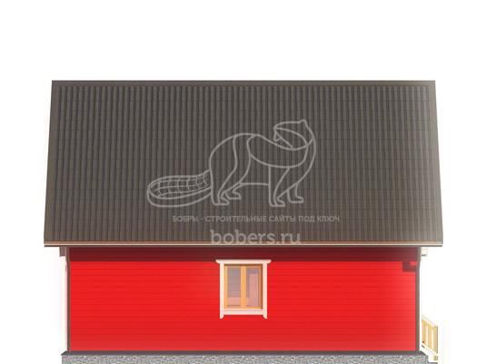 3d проект ДК061 - фасад 3