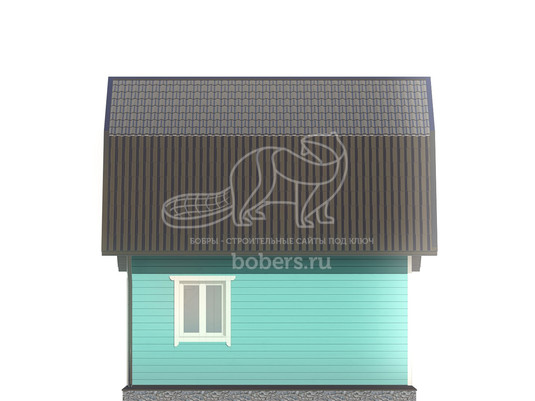 3d проект ДК069 - фасад 3