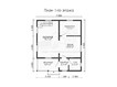 3d проект ДК070 - планировка 1 этажа (превью)