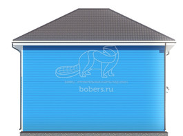 3d проект ДК074 - фасад 3