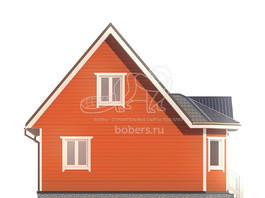 3d проект ДК077 - фасад 2