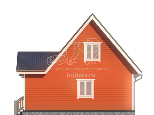 3d проект ДК077 - фасад 4</div>