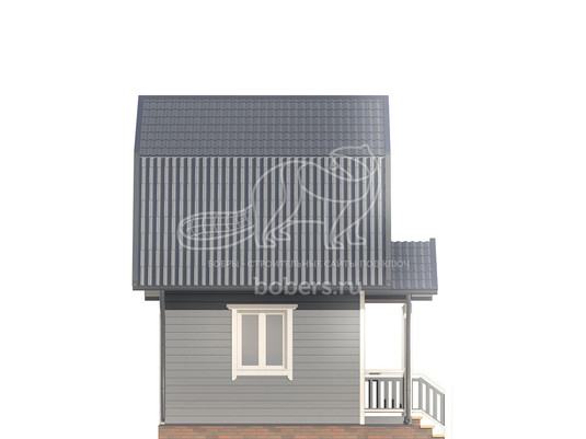 3d проект ДК085 - фасад 4</div>