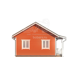 3d проект ДК087 - фасад 2