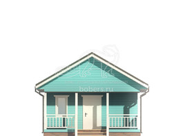 3d проект ДК089 - фасад 1