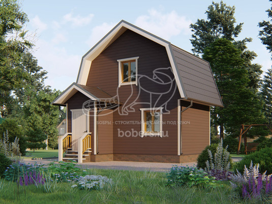 3d проект ДК090 - второй вид
