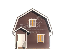 3d проект ДК090 - фасад 1
