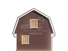 3d проект ДК090 - фасад 3