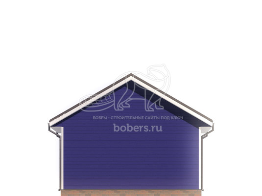 3d проект ДК096 - фасад 3