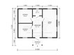 3d проект ДК097 - планировка 1 этажа</div> (превью)